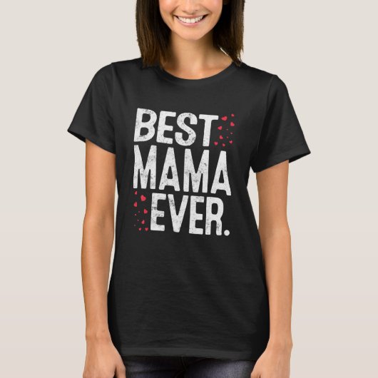 Valentijnsdag voor beste mama ooit koken t-shirt (Voorkant)
