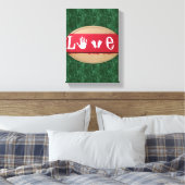 Valentijnsdag voor de drukkunst van het verrekte c canvas afdruk (Insitu (Slaapkamer))