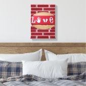 Valentijnsdag voor de drukkunst van het verrekte c canvas afdruk (Insitu (Slaapkamer))