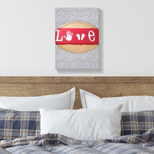 Valentijnsdag voor de drukkunst van het verrekte c canvas afdruk (Insitu (Slaapkamer))