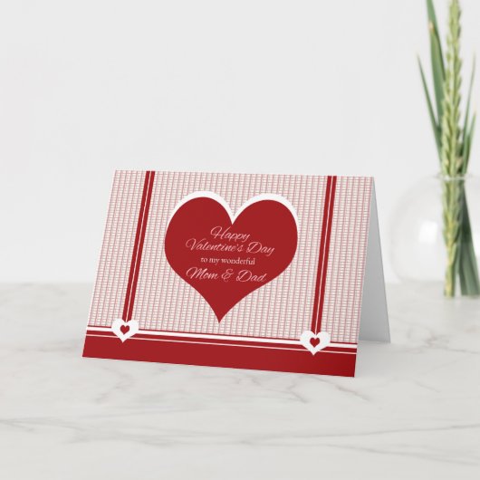 Valentijnsdag voor de Kaart van het Mamma en van (Voorkant)