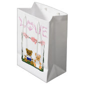 Valentijnsdag voor Gift Bag Medium Cadeauzakje (Voorkant Gekanteld)