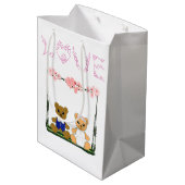 Valentijnsdag voor Gift Bag Medium Cadeauzakje (Achterkant Gekanteld)