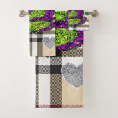 Valentijnsdag voor handdoeken, vlinder bad handdoek (Insitu)