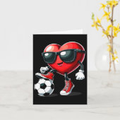 Valentijnsdag voor hartspellen kaart (Gele Bloem)