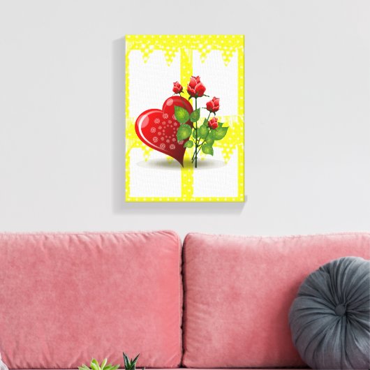 Valentijnsdag voor het afdrukken van gerasterd Can (Insitu (Woonkamer))