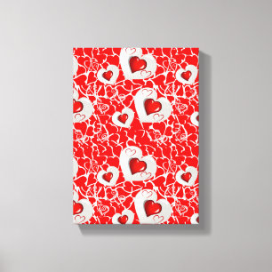 Valentijnsdag voor het afdrukken van gerasterd Can