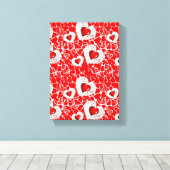 Valentijnsdag voor het afdrukken van gerasterd Can (Insitu (Houten vloer))