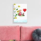 Valentijnsdag voor het afdrukken van gerasterd Can (Insitu (Woonkamer))