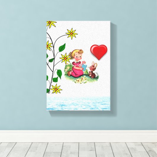 Valentijnsdag voor het afdrukken van gerasterd Can (Insitu (Houten vloer))