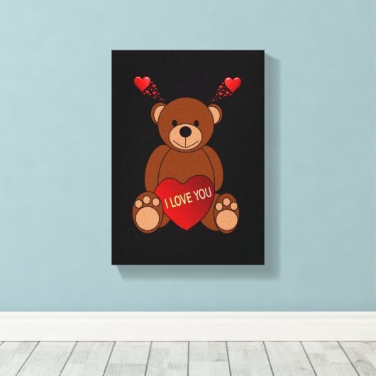 Valentijnsdag voor het afdrukken van gerasterd Can (Insitu (Houten vloer))