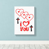 Valentijnsdag voor het afdrukken van gerasterd Can (Insitu (Houten vloer))