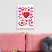 Valentijnsdag voor het afdrukken van gerasterd Can (Insitu (Woonkamer))