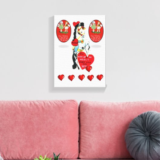 Valentijnsdag voor het afdrukken van gerasterd Can (Insitu (Woonkamer))