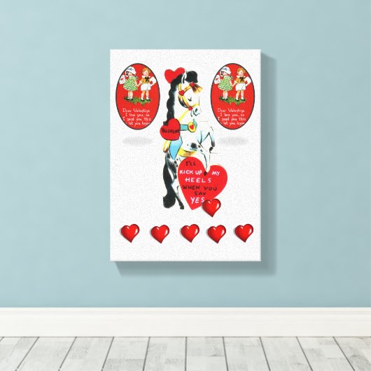 Valentijnsdag voor het afdrukken van gerasterd Can (Insitu (Houten vloer))