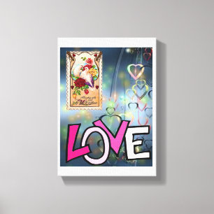 Valentijnsdag voor het afdrukken van gerasterd Can