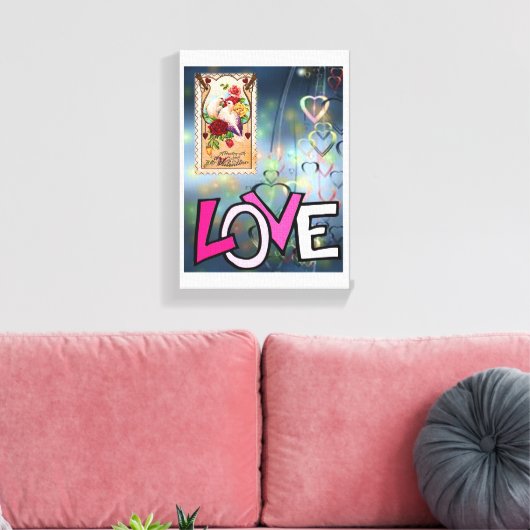 Valentijnsdag voor het afdrukken van gerasterd Can (Insitu (Woonkamer))