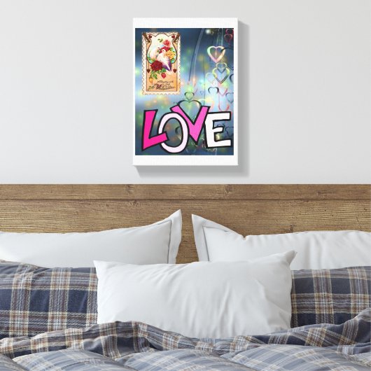 Valentijnsdag voor het afdrukken van gerasterd Can (Insitu (Slaapkamer))