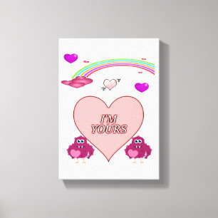 Valentijnsdag voor het afdrukken van gerasterd Can