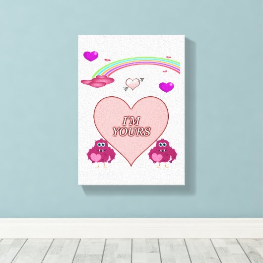 Valentijnsdag voor het afdrukken van gerasterd Can (Insitu (Houten vloer))