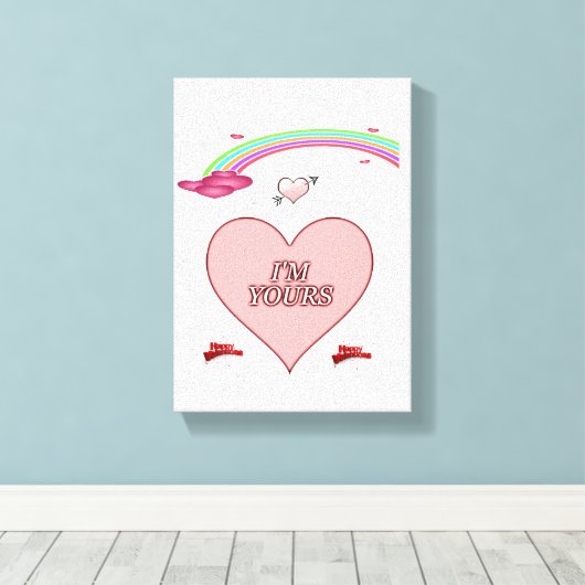 Valentijnsdag voor het afdrukken van gerasterd Can (Insitu (Houten vloer))