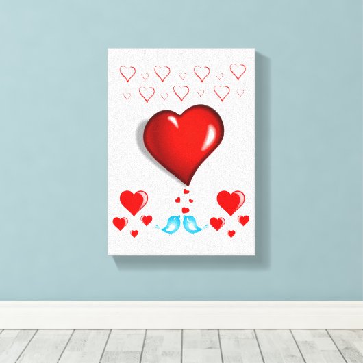 Valentijnsdag voor het afdrukken van gerasterd Can (Insitu (Houten vloer))