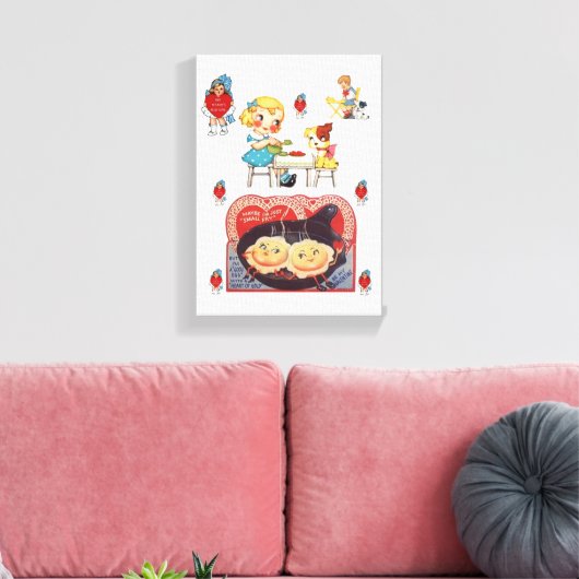 Valentijnsdag voor het afdrukken van gerasterd Can (Insitu (Woonkamer))