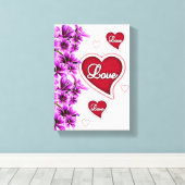 Valentijnsdag voor het afdrukken van gerasterd Can (Insitu (Houten vloer))