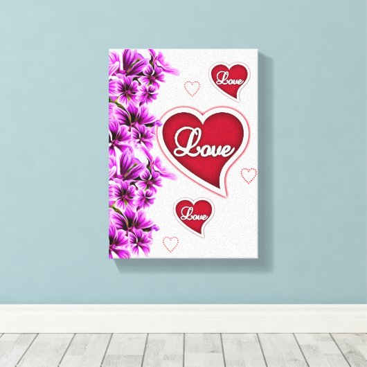 Valentijnsdag voor het afdrukken van gerasterd Can (Insitu (Houten vloer))