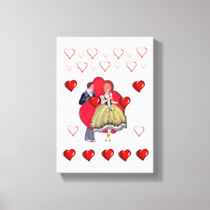 Valentijnsdag voor het afdrukken van gerasterd Can