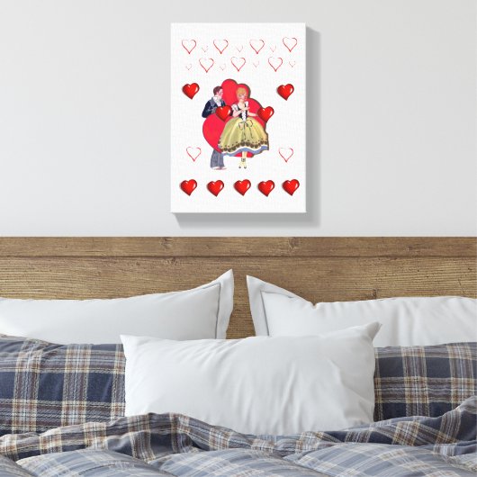 Valentijnsdag voor het afdrukken van gerasterd Can (Insitu (Slaapkamer))