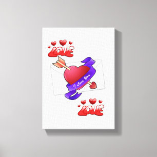 Valentijnsdag voor het afdrukken van gerasterd Can