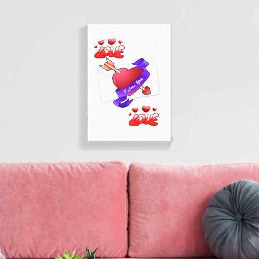 Valentijnsdag voor het afdrukken van gerasterd Can (Insitu (Woonkamer))