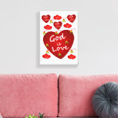 Valentijnsdag voor het afdrukken van gerasterd Can (Insitu (Woonkamer))