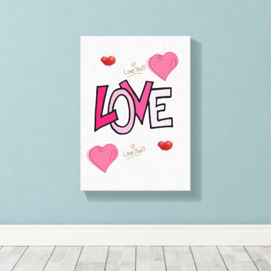 Valentijnsdag voor het afdrukken van gerasterd Can (Insitu (Houten vloer))