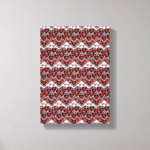 Valentijnsdag voor het afdrukken van gerasterd Can