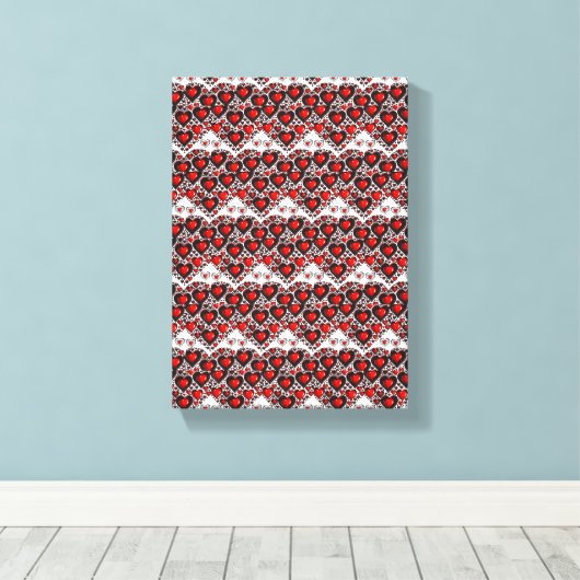 Valentijnsdag voor het afdrukken van gerasterd Can (Insitu (Houten vloer))