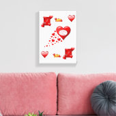 Valentijnsdag voor het afdrukken van gerasterd Can (Insitu (Woonkamer))