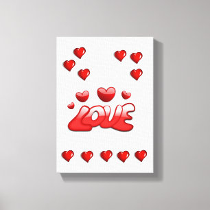 Valentijnsdag voor het afdrukken van gerasterd Can