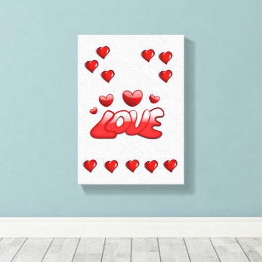 Valentijnsdag voor het afdrukken van gerasterd Can (Insitu (Houten vloer))