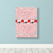 Valentijnsdag voor het afdrukken van gerasterd Can (Insitu (Houten vloer))