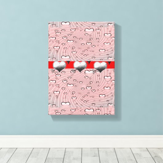 Valentijnsdag voor het afdrukken van gerasterd Can (Insitu (Houten vloer))