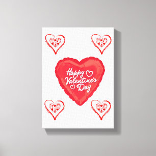 Valentijnsdag voor het afdrukken van gerasterd Can