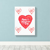 Valentijnsdag voor het afdrukken van gerasterd Can (Insitu (Houten vloer))