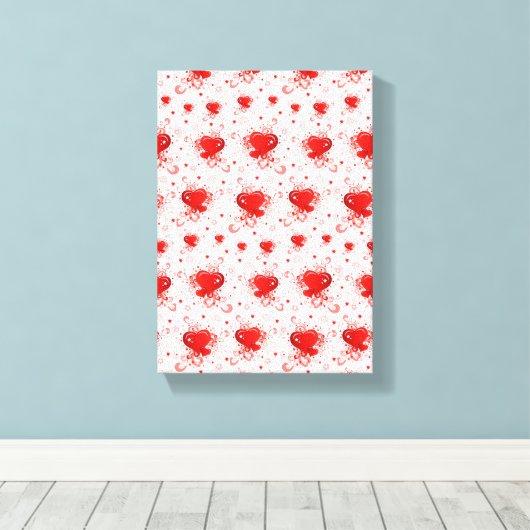 Valentijnsdag voor het afdrukken van gerasterd Can (Insitu (Houten vloer))