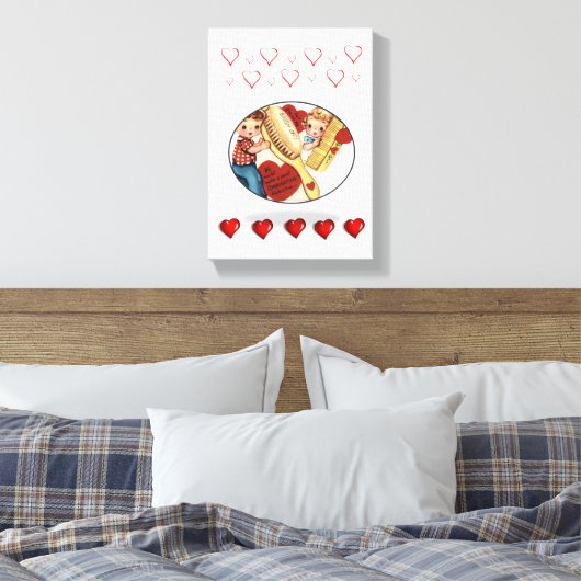 Valentijnsdag voor het afdrukken van gerasterd Can (Insitu (Slaapkamer))