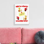 Valentijnsdag voor het afdrukken van gerasterd Can (Insitu (Woonkamer))