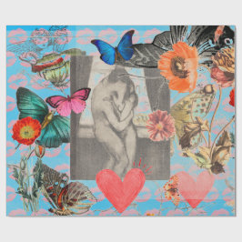 Valentijnsdag voor het verpakken van papier