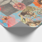 Valentijnsdag voor het verpakken van papier (Hoek)