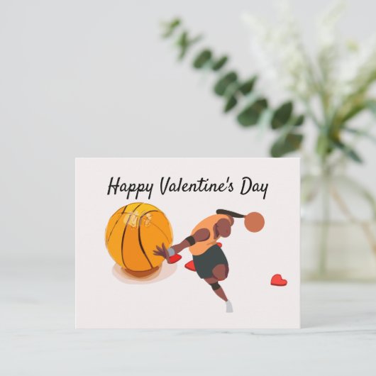 Valentijnsdag voor honkbalspeler met liefde feestdagenkaart (Staand voorkant)